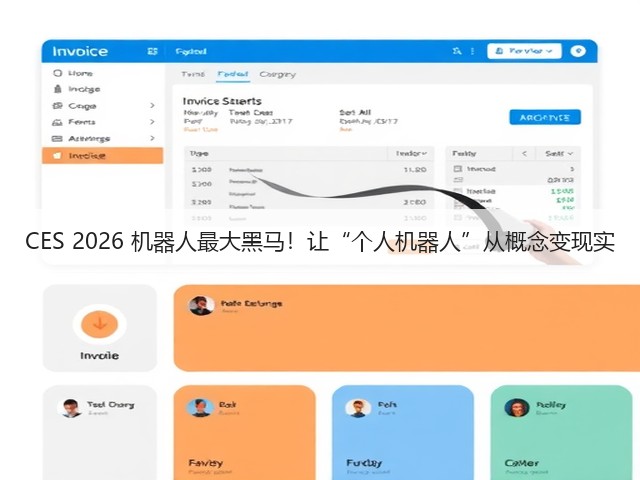 CES 2026 机器人最大黑马!让“个人机器人”从概念变现实(图1) CES 2026 机器人最大黑马!让“个人机器人”从概念变现实(图1)