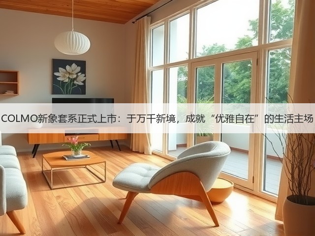 COLMO新象套系正式上市：于万千新境，成就“优雅自在”的生活主场(图2)