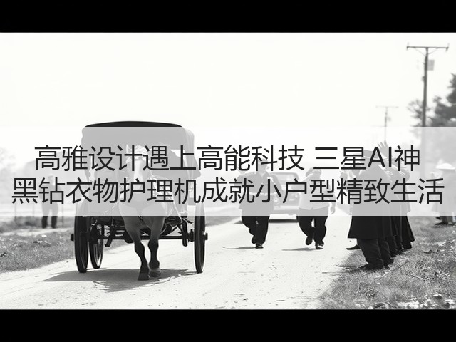 高雅设计遇上高能科技 三星AI神 黑钻衣物护理机成就小户型精致生活(图2) 高雅设计遇上高能科技 三星AI神 黑钻衣物护理机成就小户型精致生活(图2)