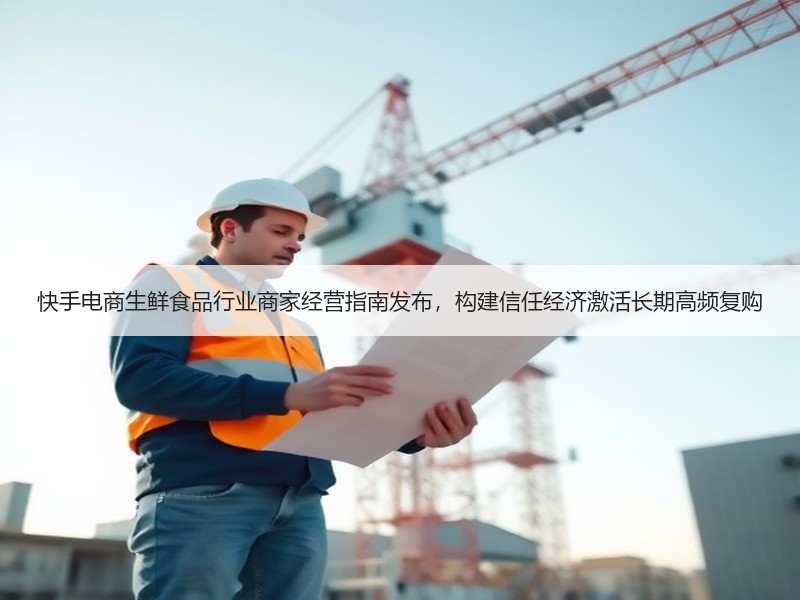 快手电商生鲜食品行业商家经营指南发布，构建信任经济激活长期高