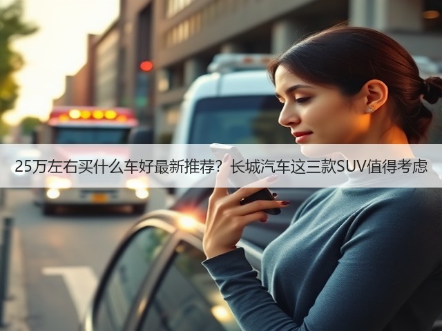 25万左右买什么车好最新推荐?长城汽车这三款SUV值得考虑(图1) 25万左右买什么车好最新推荐?长城汽车这三款SUV值得考虑(图1)