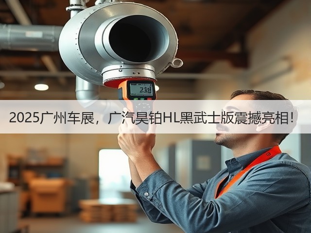 2025广州车展，广汽昊铂HL黑武士版震撼亮相！(图2)