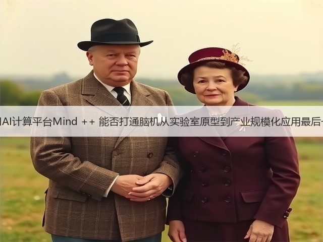 脑机接口AI计算平台Mind ++ 能否打通脑机从实验室原型到产业规模化应用最后一公里?(图1) 脑机接口AI计算平台Mind ++ 能否打通脑机从实验室原型到产业规模化应用最后一公里?(图1)