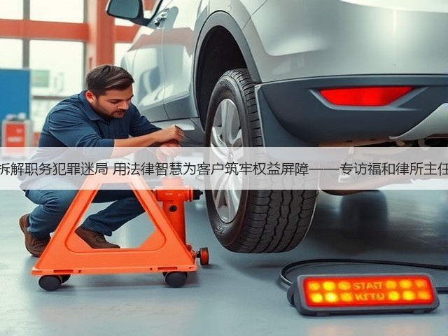 善于拆解职务犯罪迷局 用法律智慧为客户筑牢权益屏障——专访福和律所主任陈楠(图1)