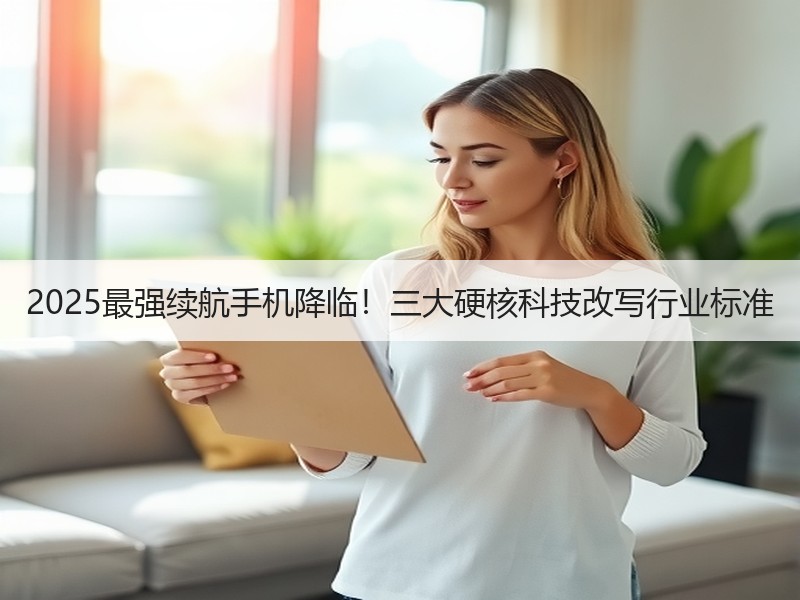 2025最强续航手机降临！三大硬核科技改写行业标准