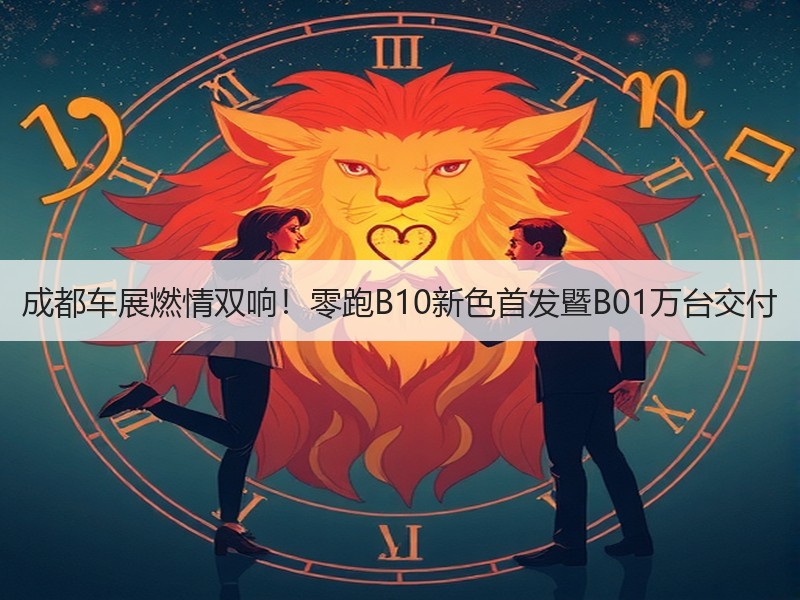 成都车展燃情双响！零跑B10新色首发暨B01万台交付