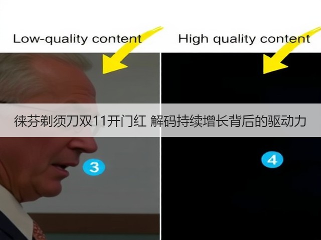 徕芬剃须刀双11开门红 解码持续增长背后的驱动力(图3)