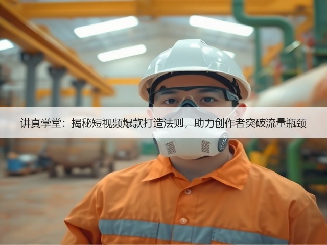 讲真学堂:揭秘短视频爆款打造法则,助力创作者突破流量瓶颈(图3) 讲真学堂:揭秘短视频爆款打造法则,助力创作者突破流量瓶颈(图3)