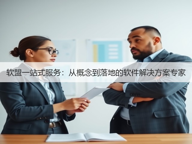 软盟一站式服务:从概念到落地的软件解决方案专家(图1) 软盟一站式服务:从概念到落地的软件解决方案专家(图1)