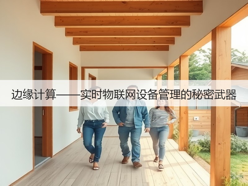 边缘计算——实时物联网设备管理的秘密武器