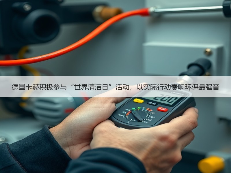 德国卡赫积极参与“世界清洁日”活动，以实际行动奏响环保最强音