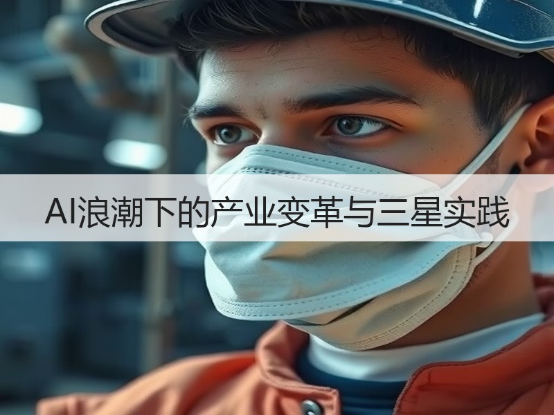 AI浪潮下的产业变革与三星实践