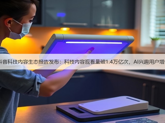 2025抖音科技内容生态报告发布：科技内容观看量破1.4万亿次，AI兴趣用户增长翻倍(图2)