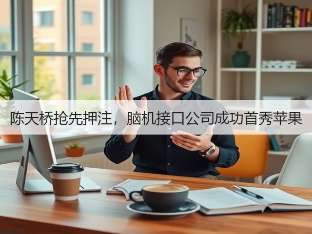 陈天桥抢先押注,脑机接口公司成功首秀苹果(图3) 陈天桥抢先押注,脑机接口公司成功首秀苹果(图3)