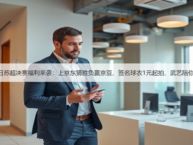 11月1日苏超决赛福利来袭:上京东猜胜负赢京豆、签名球衣1元起拍、武艺陪你看直播(图3) 11月1日苏超决赛福利来袭:上京东猜胜负赢京豆、签名球衣1元起拍、武艺陪你看直播(图3)