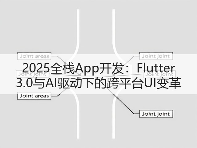 2025全栈App开发:Flutter 3.0与AI驱动下的跨平台UI变革(图2) 2025全栈App开发:Flutter 3.0与AI驱动下的跨平台UI变革(图2)