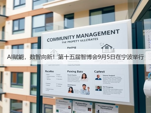 AI赋能,数智向新!第十五届智博会9月5日在宁波举行(图1) AI赋能,数智向新!第十五届智博会9月5日在宁波举行(图1)