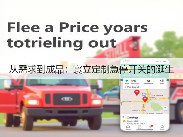 从需求到成品:寰立定制急停开关的诞生(图1) 从需求到成品:寰立定制急停开关的诞生(图1)