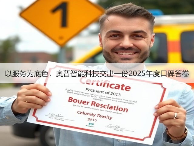 以服务为底色,奥普智能科技交出一份2025年度口碑答卷(图2) 以服务为底色,奥普智能科技交出一份2025年度口碑答卷(图2)