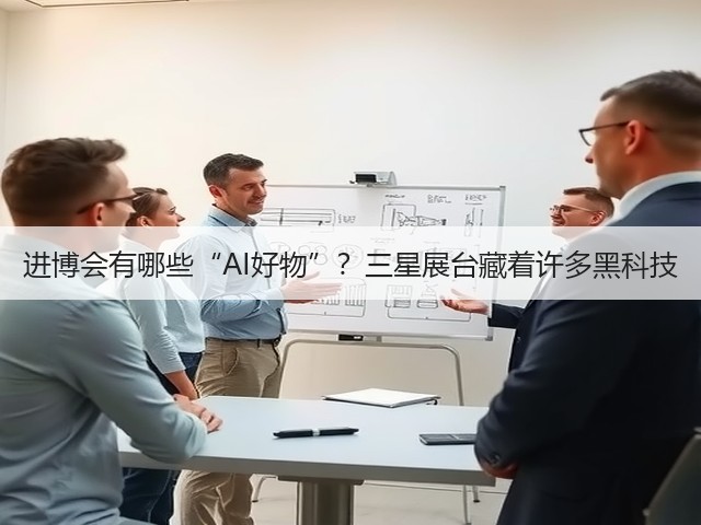 进博会有哪些“AI好物”?三星展台藏着许多黑科技(图2) 进博会有哪些“AI好物”?三星展台藏着许多黑科技(图2)