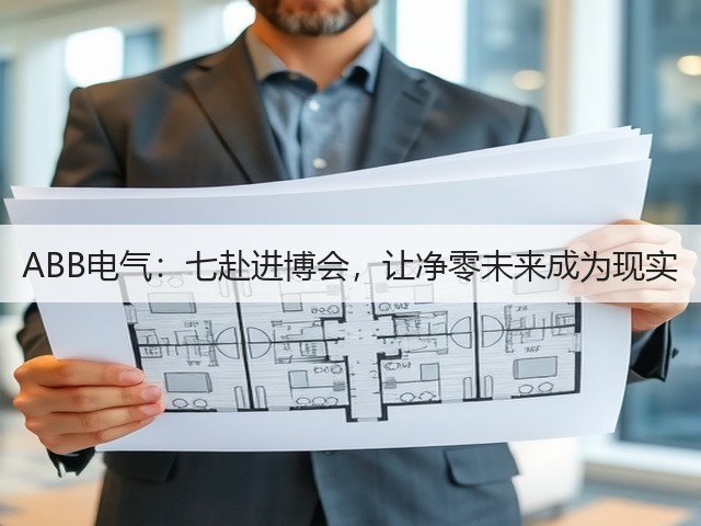 ABB电气：七赴进博会，让净零未来成为现实(图1)