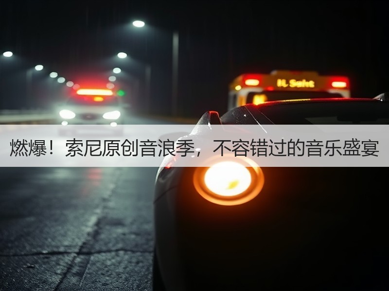 燃爆！索尼原创音浪季，不容错过的音乐盛宴