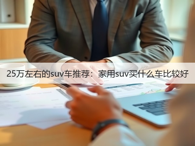 25万左右的suv车推荐:家用suv买什么车比较好(图3) 25万左右的suv车推荐:家用suv买什么车比较好(图3)