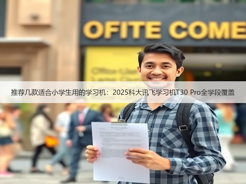 推荐几款适合小学生用的学习机：2025科大讯飞学习机T30 