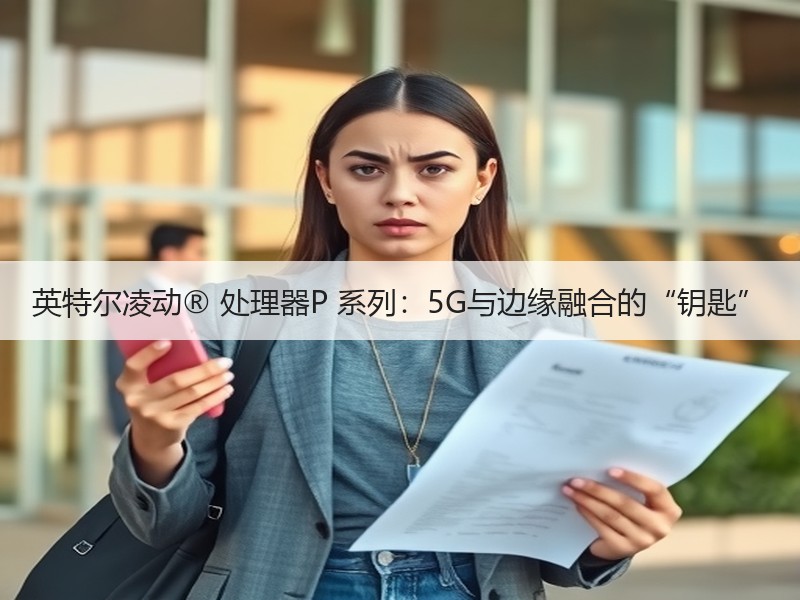 英特尔凌动® 处理器P 系列：5G与边缘融合的“钥匙”