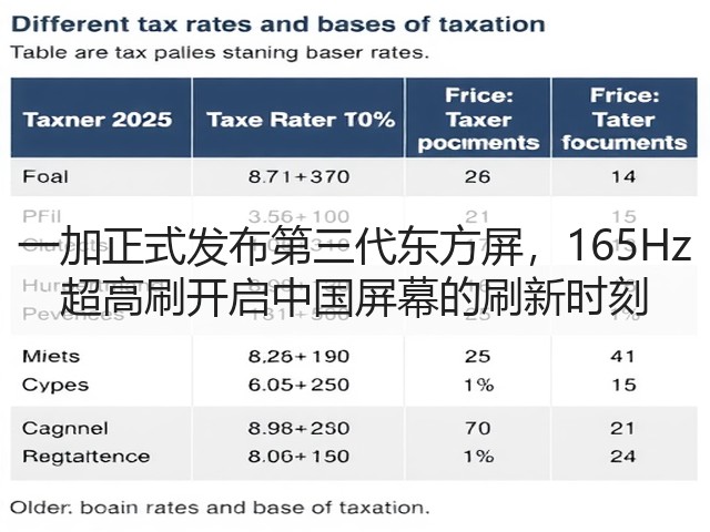 一加正式发布第三代东方屏,165Hz 超高刷开启中国屏幕的刷新时刻(图1) 一加正式发布第三代东方屏,165Hz 超高刷开启中国屏幕的刷新时刻(图1)