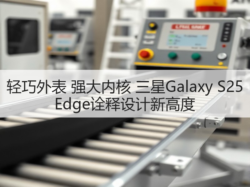 轻巧外表 强大内核 三星Galaxy S25 Edge诠释设