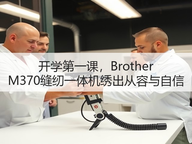 开学第一课，Brother M370缝纫一体机绣出从容与自信(图2)