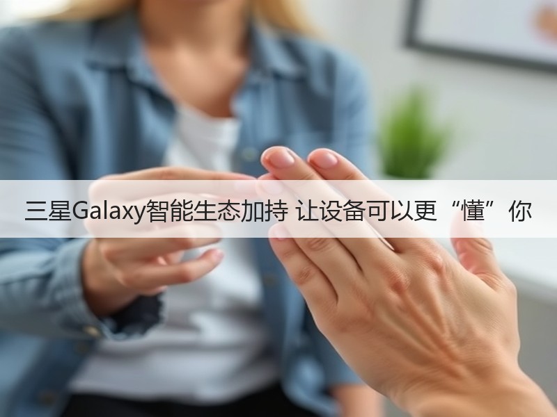 三星Galaxy智能生态加持 让设备可以更“懂”你