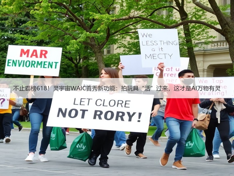 不止霸榜618！灵宇宙WAIC首秀新功能：拍玩具“活”过来，