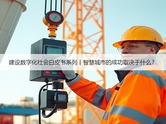 建设数字化社会白皮书系列丨智慧城市的成功取决于什么？(图3)