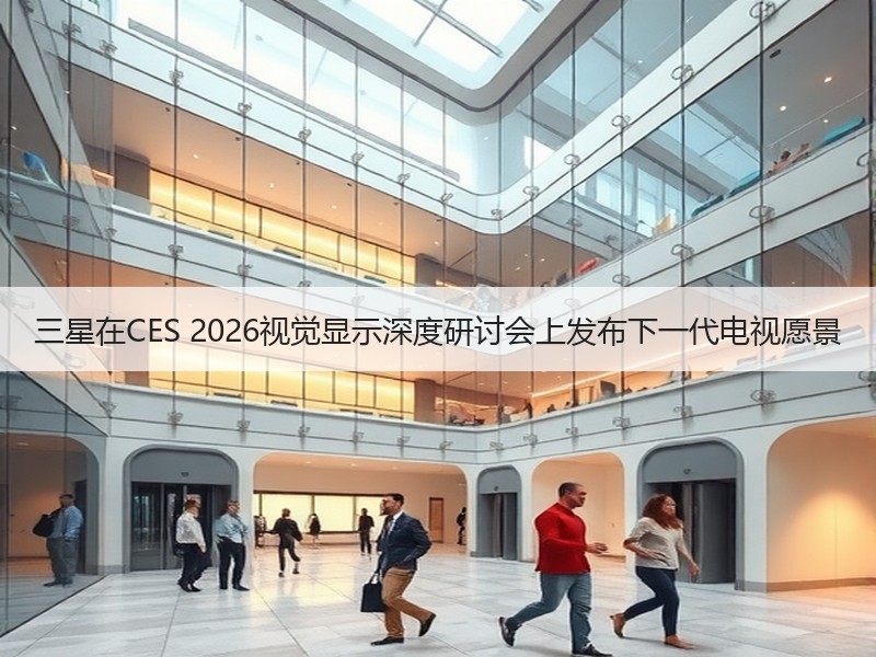 三星在CES 2026视觉显示深度研讨会上发布下一代电视愿景