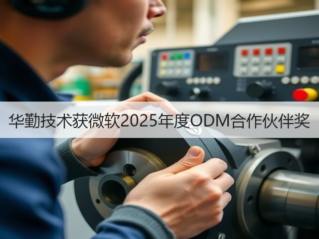 华勤技术获微软2025年度ODM合作伙伴奖(图1) 华勤技术获微软2025年度ODM合作伙伴奖(图1)