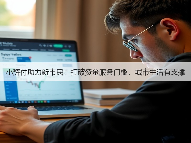 小辉付助力新市民：打破资金服务门槛，城市生活有支撑