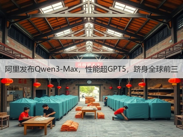 阿里发布Qwen3-Max,性能超GPT5,跻身全球前三(图3) 阿里发布Qwen3-Max,性能超GPT5,跻身全球前三(图3)