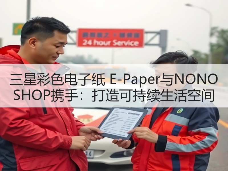 三星彩色电子纸 E-Paper与NONO SHOP携手：打造