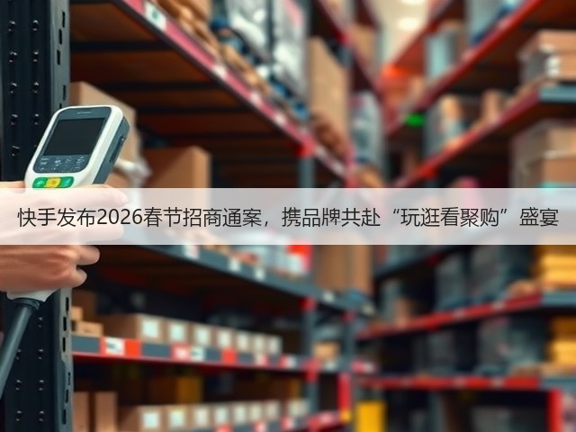 快手发布2026春节招商通案,携品牌共赴“玩逛看聚购”盛宴(图3) 快手发布2026春节招商通案,携品牌共赴“玩逛看聚购”盛宴(图3)