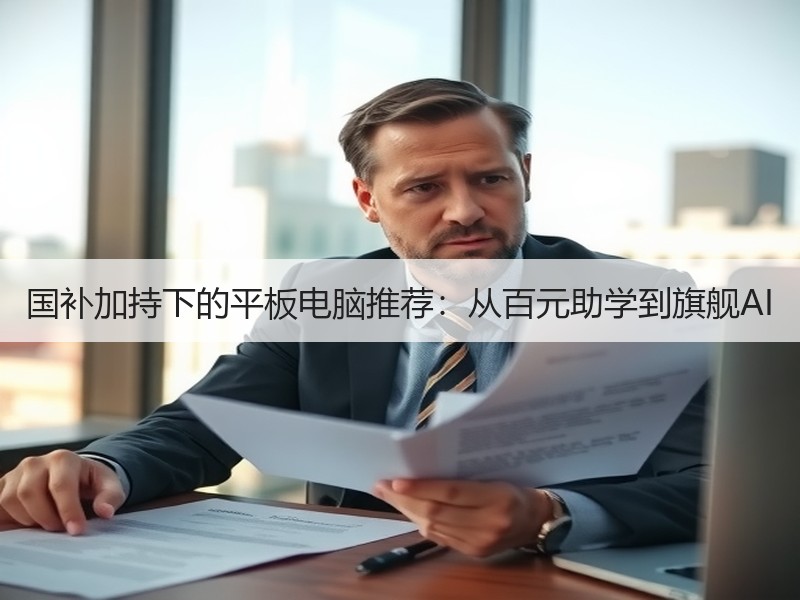 国补加持下的平板电脑推荐：从百元助学到旗舰AI