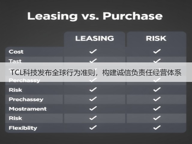 TCL科技发布全球行为准则,构建诚信负责任经营体系(图3) TCL科技发布全球行为准则,构建诚信负责任经营体系(图3)