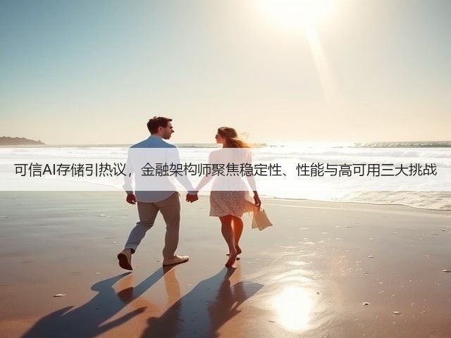 可信AI存储引热议，金融架构师聚焦稳定性、性能与高可用三大挑战(图1)