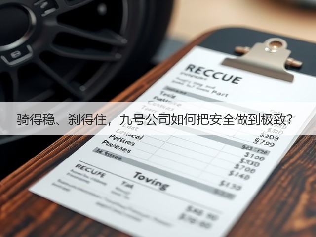 骑得稳、刹得住,九号公司如何把安全做到极致?(图1) 骑得稳、刹得住,九号公司如何把安全做到极致?(图1)