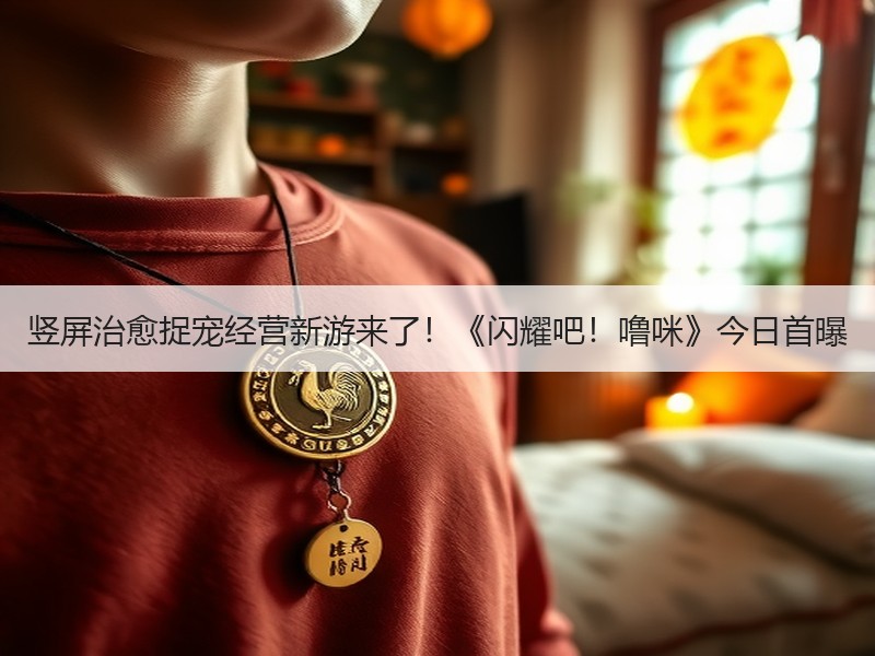 竖屏治愈捉宠经营新游来了！《闪耀吧！噜咪》今日首曝