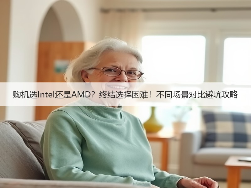 购机选Intel还是AMD？终结选择困难！不同场景对比避坑攻
