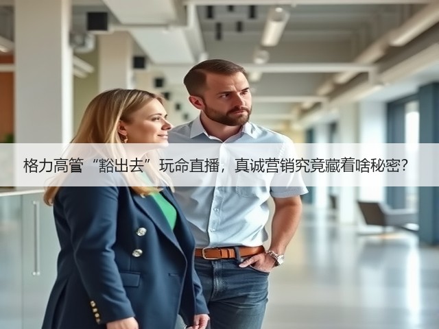 格力高管“豁出去”玩命直播,真诚营销究竟藏着啥秘密?(图1) 格力高管“豁出去”玩命直播,真诚营销究竟藏着啥秘密?(图1)