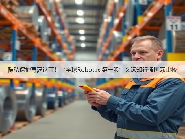 隐私保护再获认可!“全球Robotaxi第一股”文远知行通国际审核(图4) 隐私保护再获认可!“全球Robotaxi第一股”文远知行通国际审核(图4)