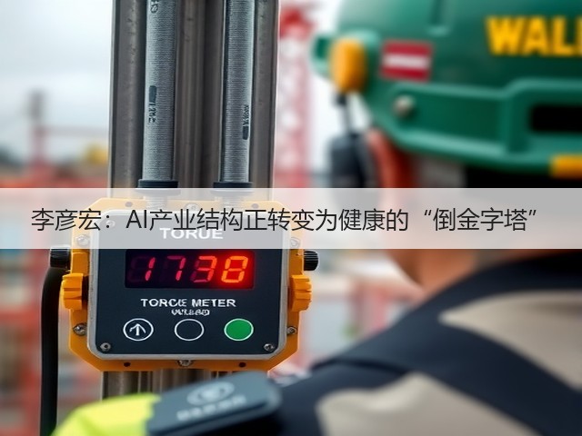 李彦宏：AI产业结构正转变为健康的“倒金字塔”(图1)